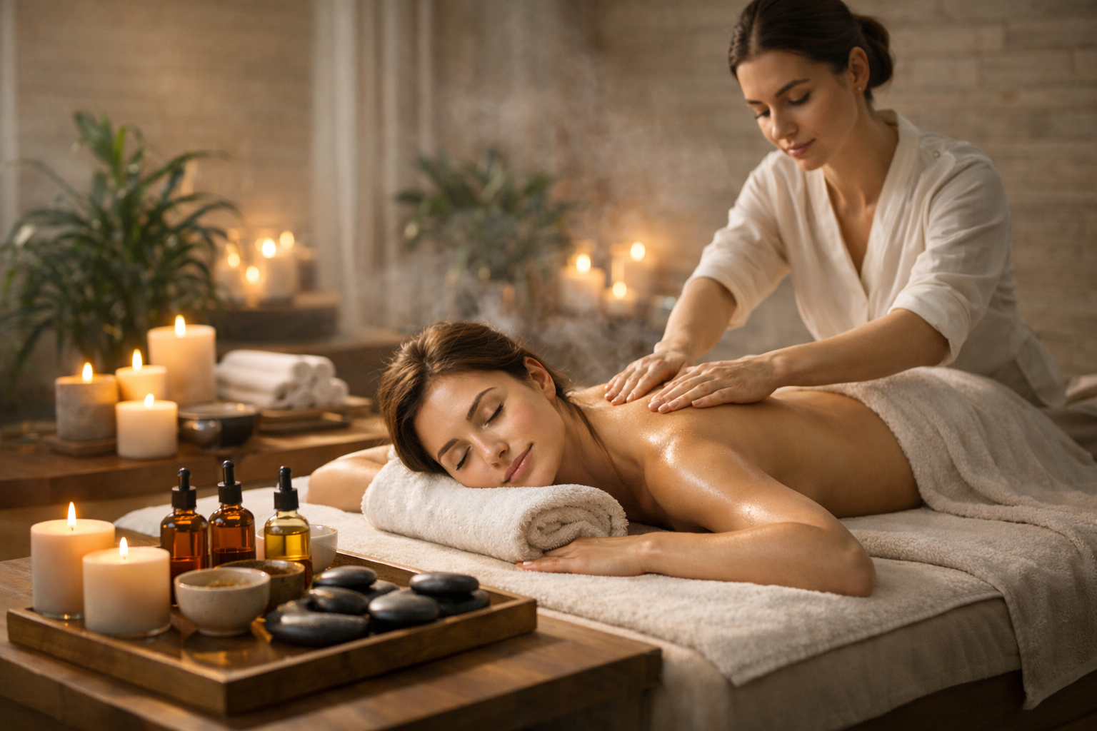 Top Benefits of Body Massage and Aromatherapy at 4M Salon and Spa